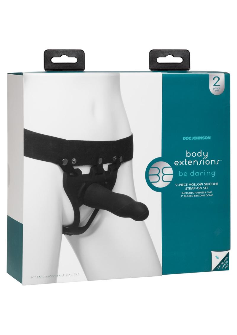 Body Extensions Be Daring Silicone Hollow Strap-On Kit