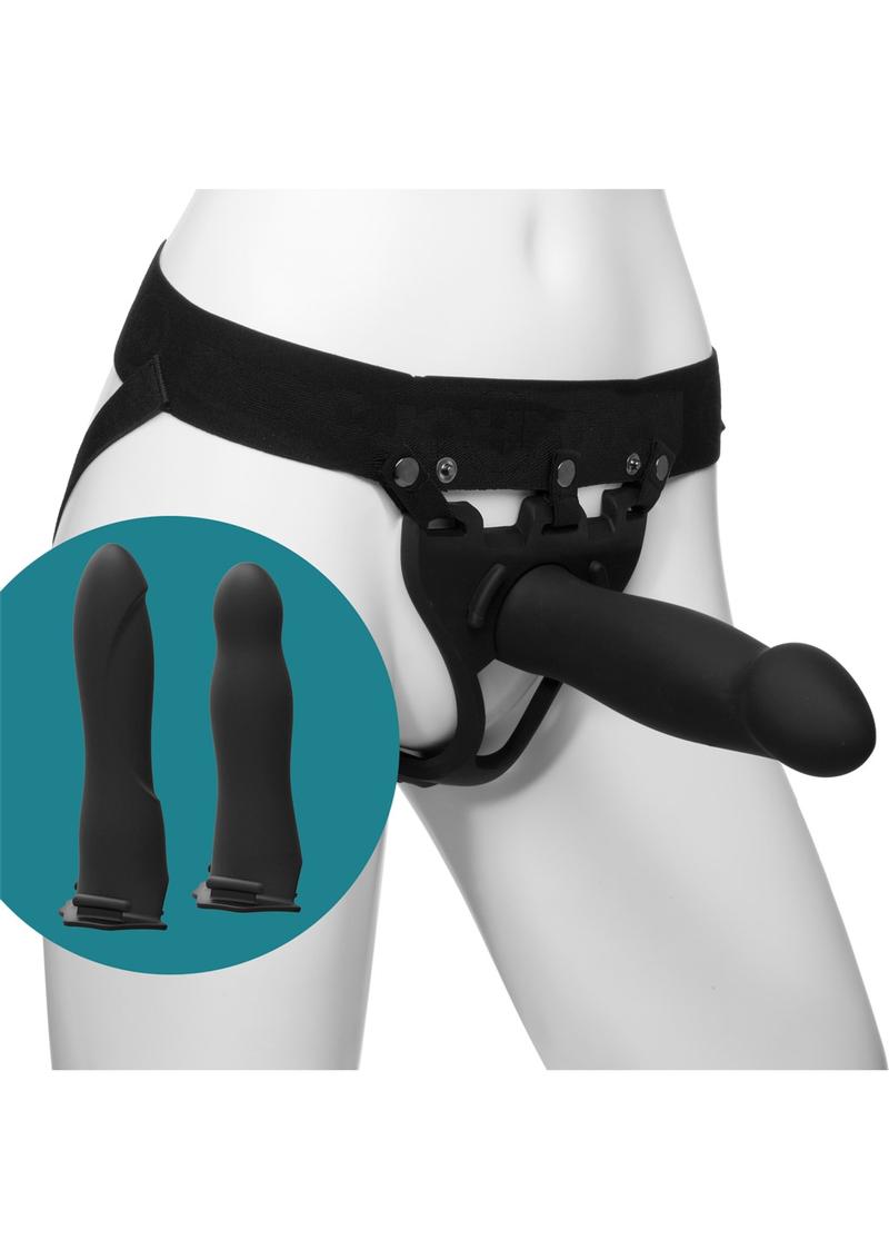 The Body Extensions silicone Hollow strap-on With Adjustable elastic