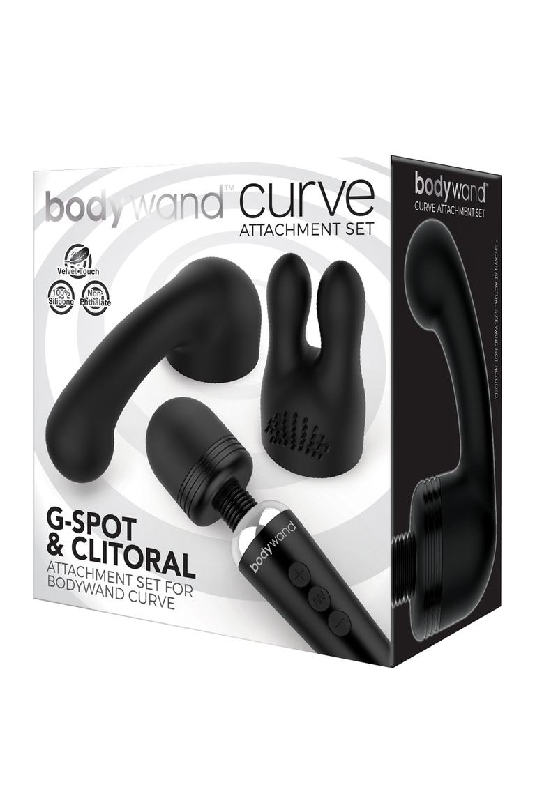 Bodywand Curve G Spot and Clitoral Attachment Set