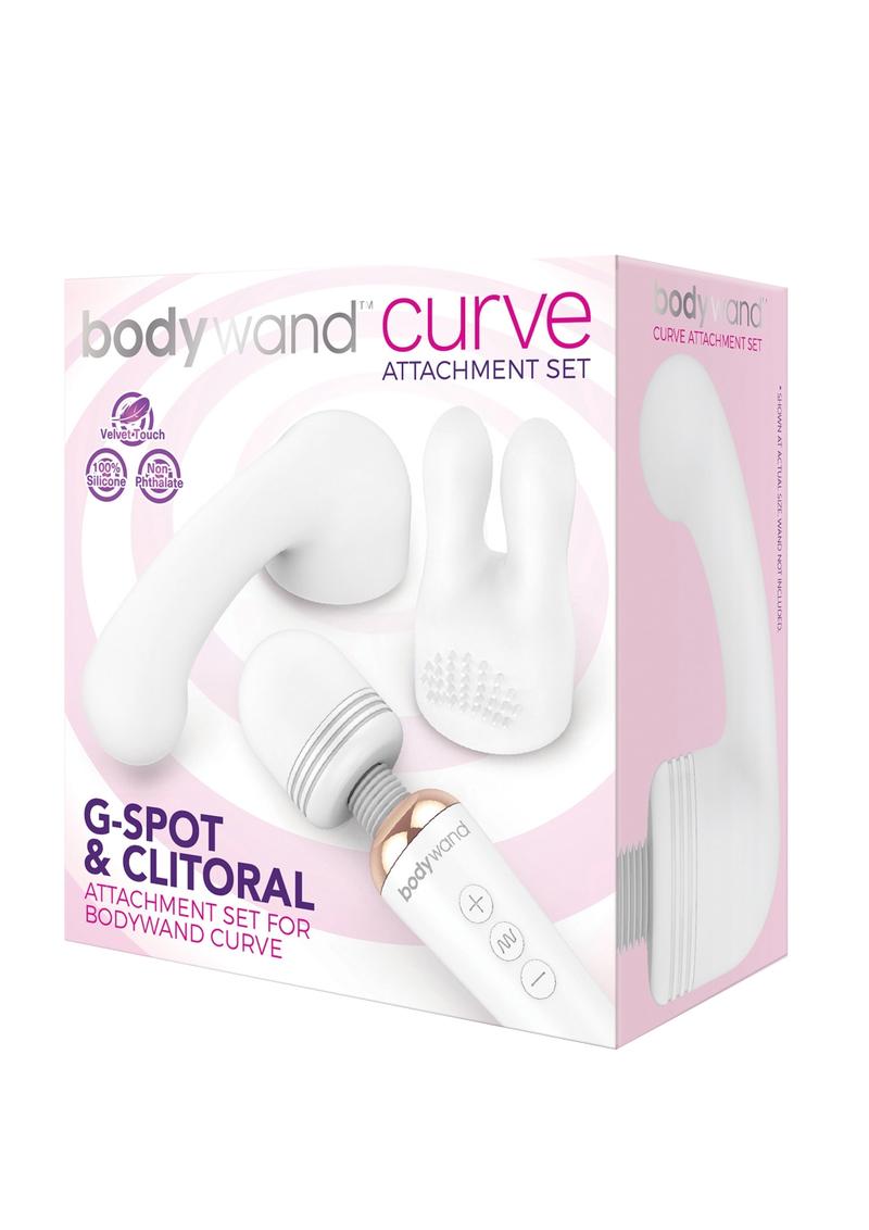 Bodywand Curve G Spot and Clitoral Attachment Set