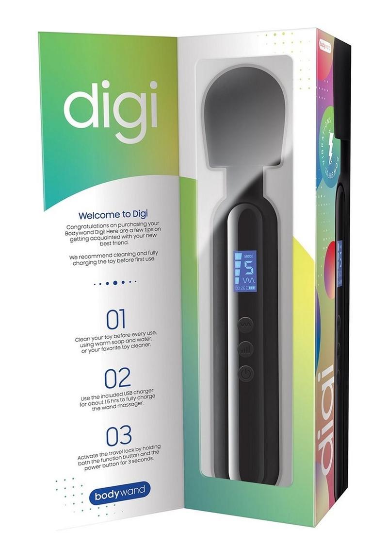Bodywand Digi Wireless Personal Wand Massager with Digital Display