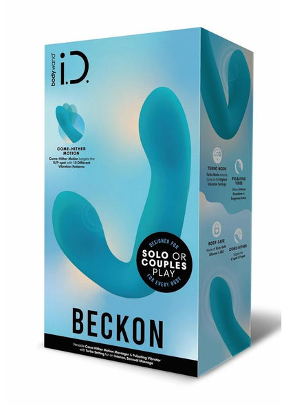 Bodywand I.d. Beckon Rechargeable Silicone Dual Stimulating Vibrator