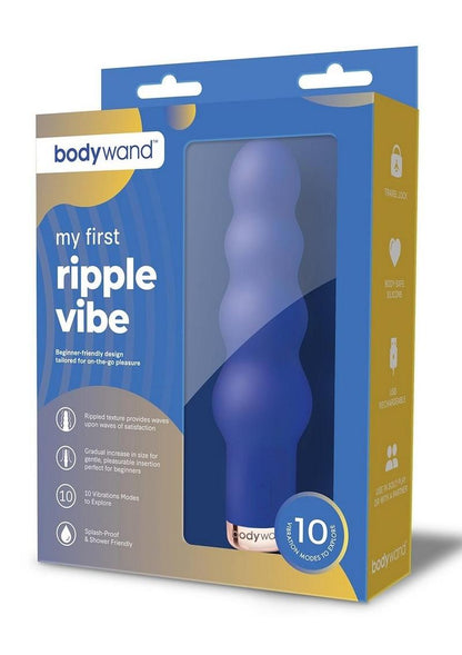 My First Ripple Vibe Beginner Rippled Silicone Massager