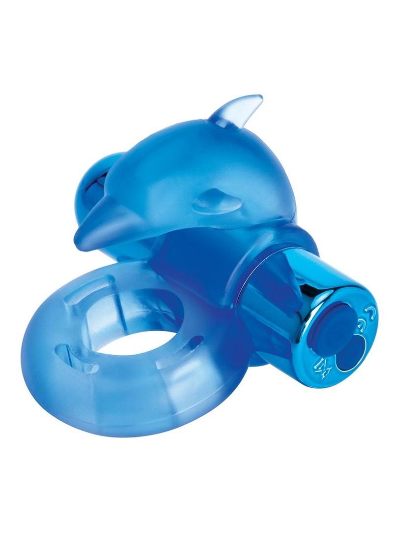 Bodywand Rechargeable Dolphin Ring with Clit Ticklers Powerful Vibrations