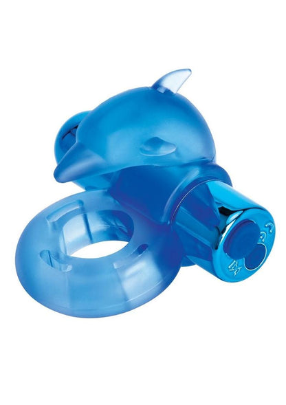 Bodywand Rechargeable Dolphin Ring with Clit Ticklers Powerful Vibrations