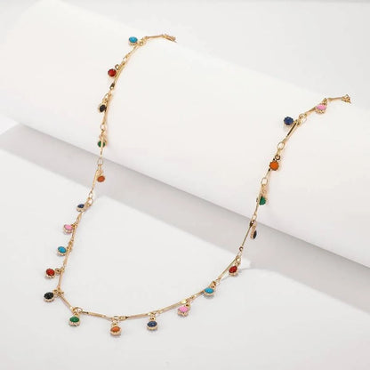 Bohemian Gold Necklace