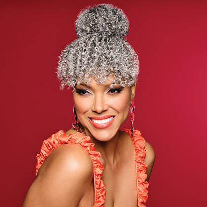 Kim Kimble Bombshell Bun &amp; Bangs Hairpiece