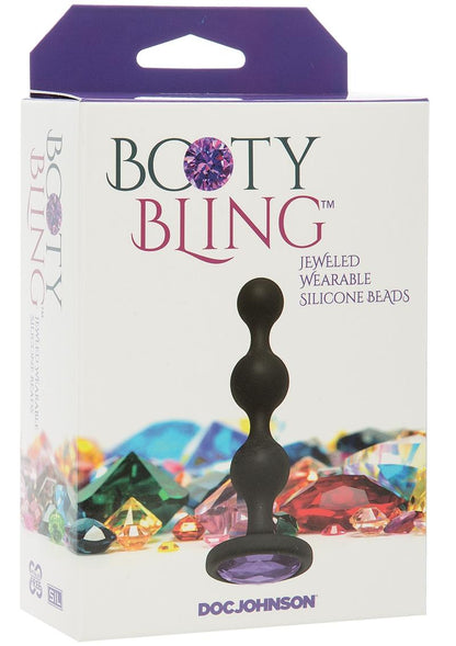 Booty Bling Jeweled Wearable Silicone Beads