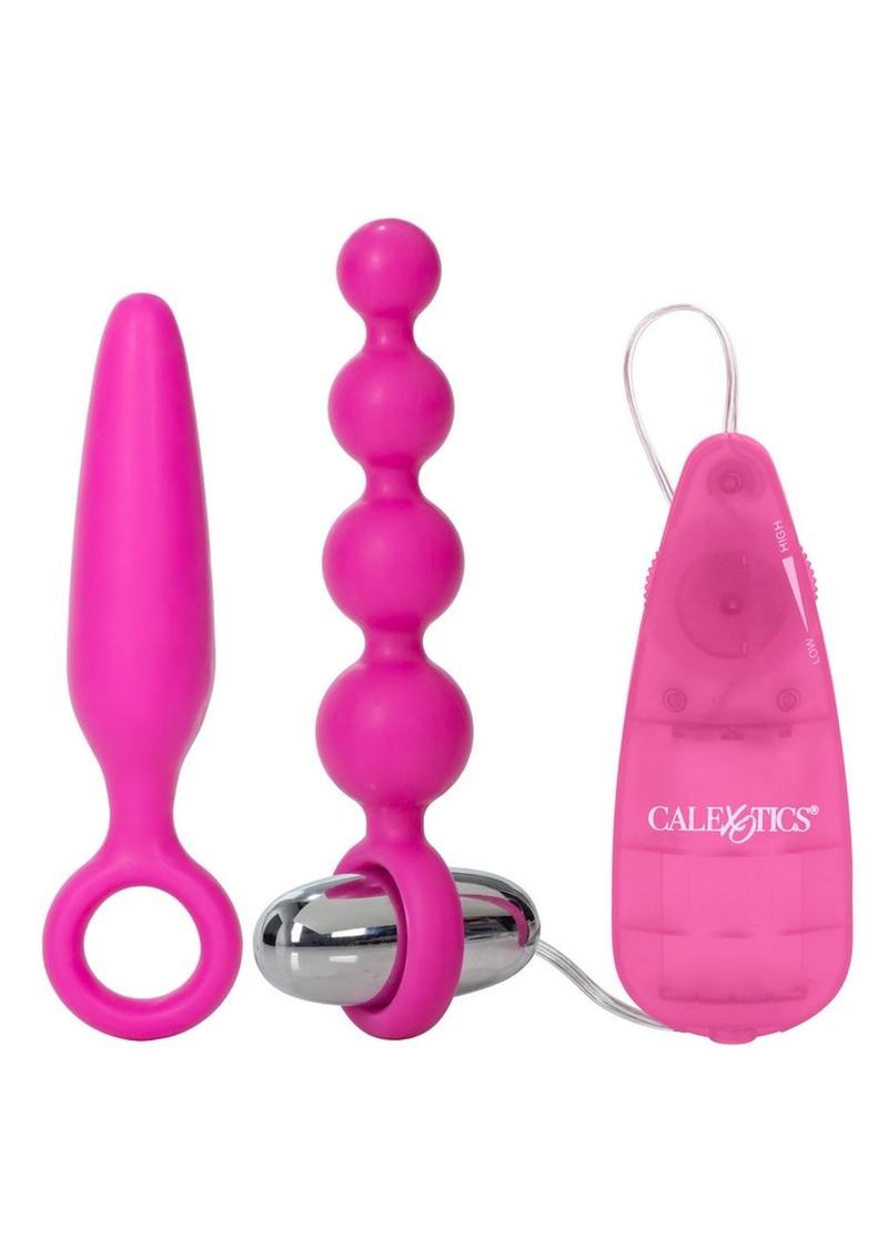 CalExotics Booty Call Vibro Kit Vibrating Butt Plug