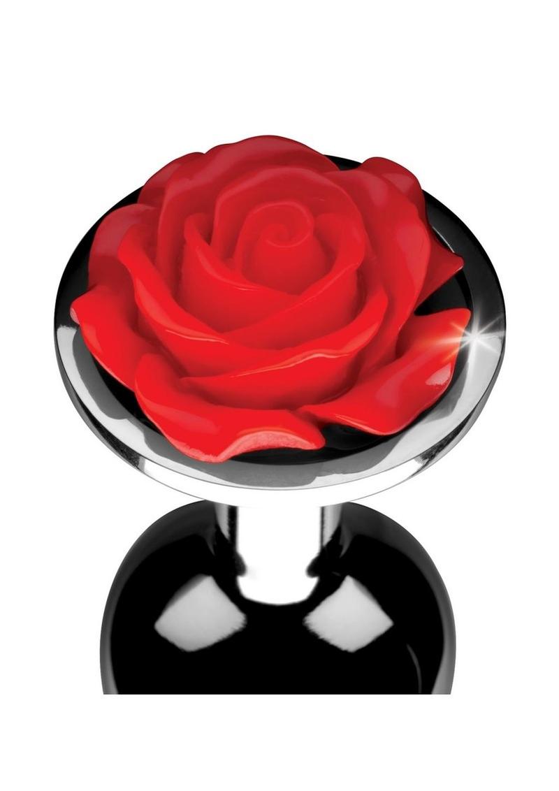 Booty Sparks Red Rose Small Anal Plug