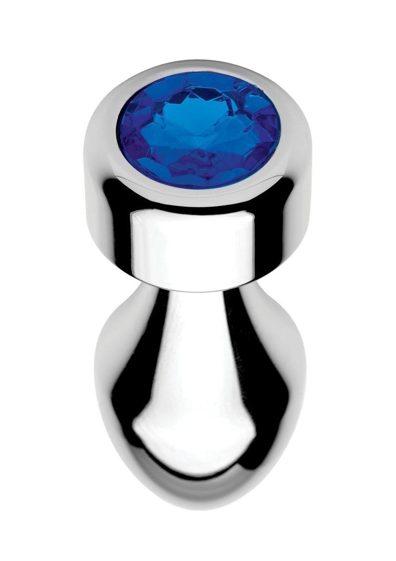 Booty Sparks Weighted Blue Gem Anal Plug