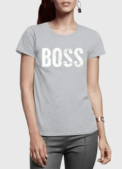 Boss Half Sleeves Women&