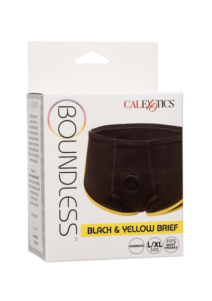 CalExotics Boundless Black And Yellow Brief Harness