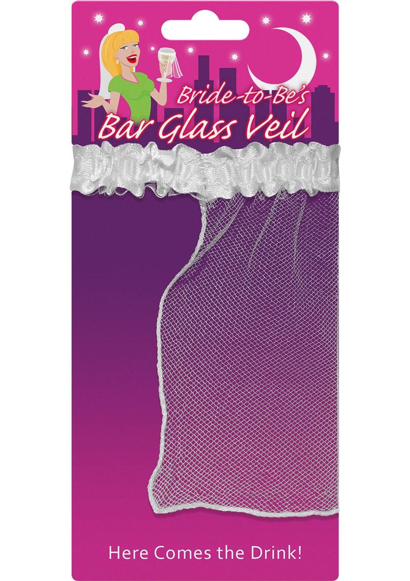 Bachelorette Bar Glass Veil