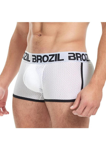 Brozil Ultra Glute and Bulge Enhancing Mesh Trunk