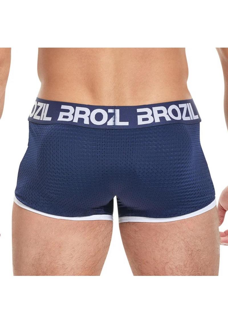 Brozil Ultra Glute and Bulge Enhancing Mesh Trunk