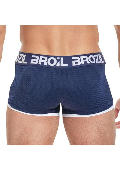 Brozil Ultra Glute and Bulge Enhancing Mesh Trunk