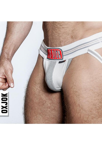 OXJOK Big Dick Bulge-Ring Jockstrap with Rubber Stretch