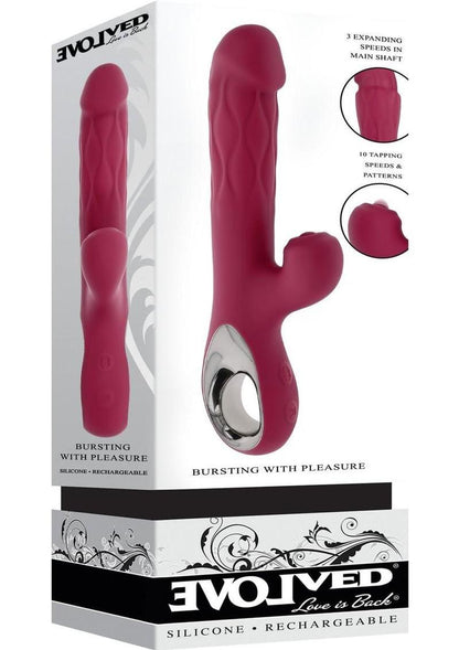 Evolved Bursting With Pleasure Dual Rabbit Vibrator