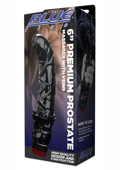 Blue Line Premium Prostate Massager And Multi-Speed Vibrations