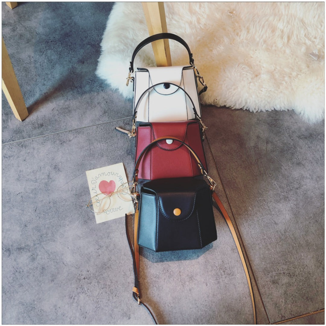 Mini crossbody bucket bag, bag women&