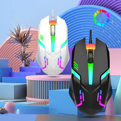 E-sports Weighted Wired Mouse USB Laptop Game Large Mouse