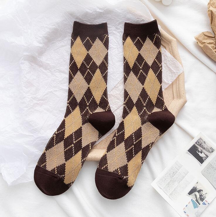AutumnWinter Diamond-Patterned Women&