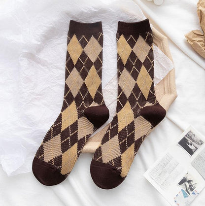 AutumnWinter Diamond-Patterned Women&