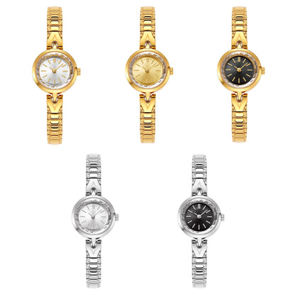 Womens Kaleidoscope Dial Vintage-style Quartz Gold Watch