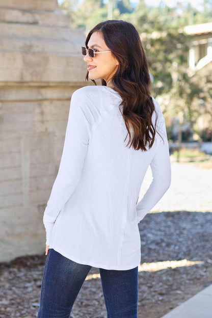 Basic Bae Full Size Round Neck Long Sleeve T-Shirt for All