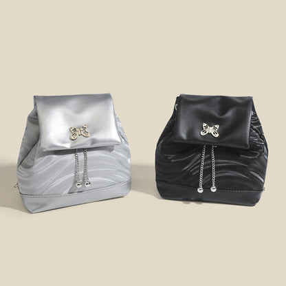 Mini chain backpack, bag women&