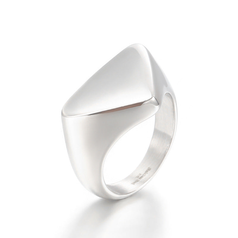 Fashion Triangle Stainless Steel Men&