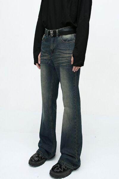 Bootcut Jeans with Pockets for Effortless Style