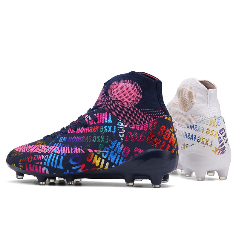 Soccer Shoes Fashion Breathable Broken Nail Soccer Shoes Men&