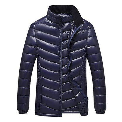 Plus-size Mid-length Down Jacket For Young And Middle-aged Men