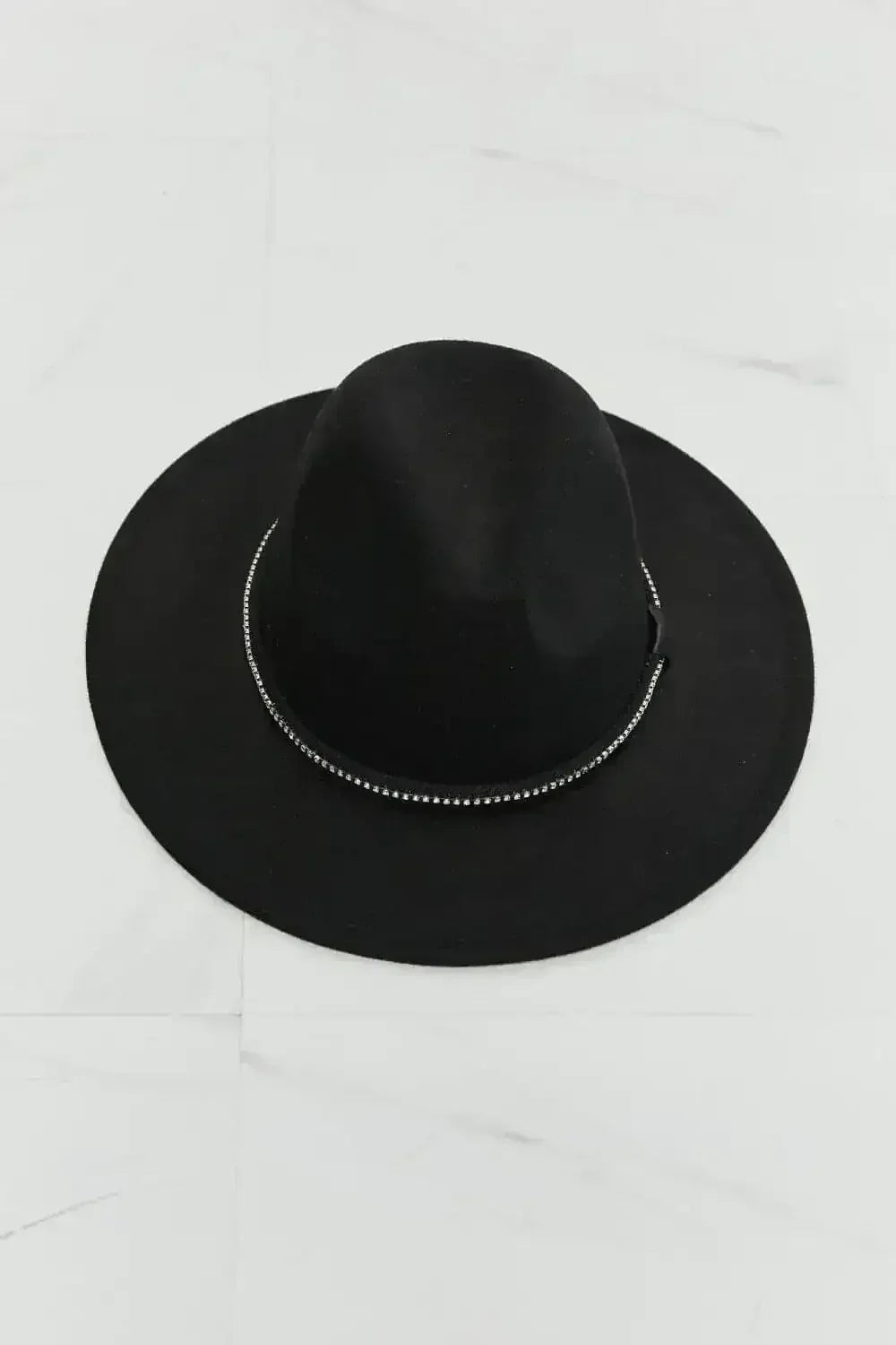 Fame Fedora Hat - Wool Felt Adjustable - Sun Protection &amp; Timeless Style