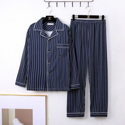 Mens Minimalist Long Sleeve Loungewear Pajamas