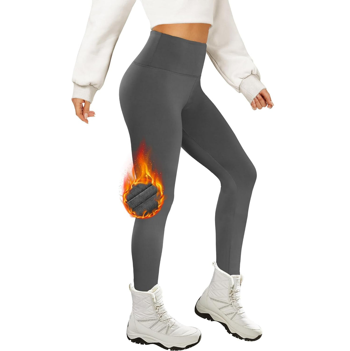 Velvet Padded Thermal Leggings