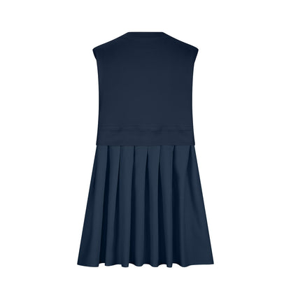 Back-to-School Classic Pleated Mini Dress