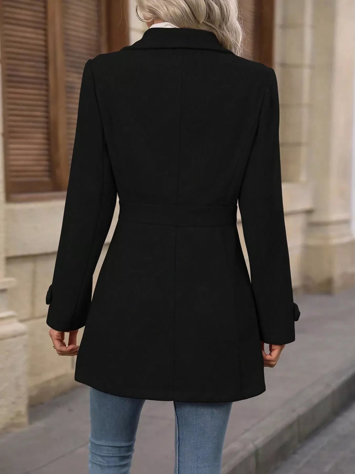 Button Up Long Sleeve Outerwear