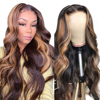 Long Curly Synthetic Wig with Rose Net - Women&