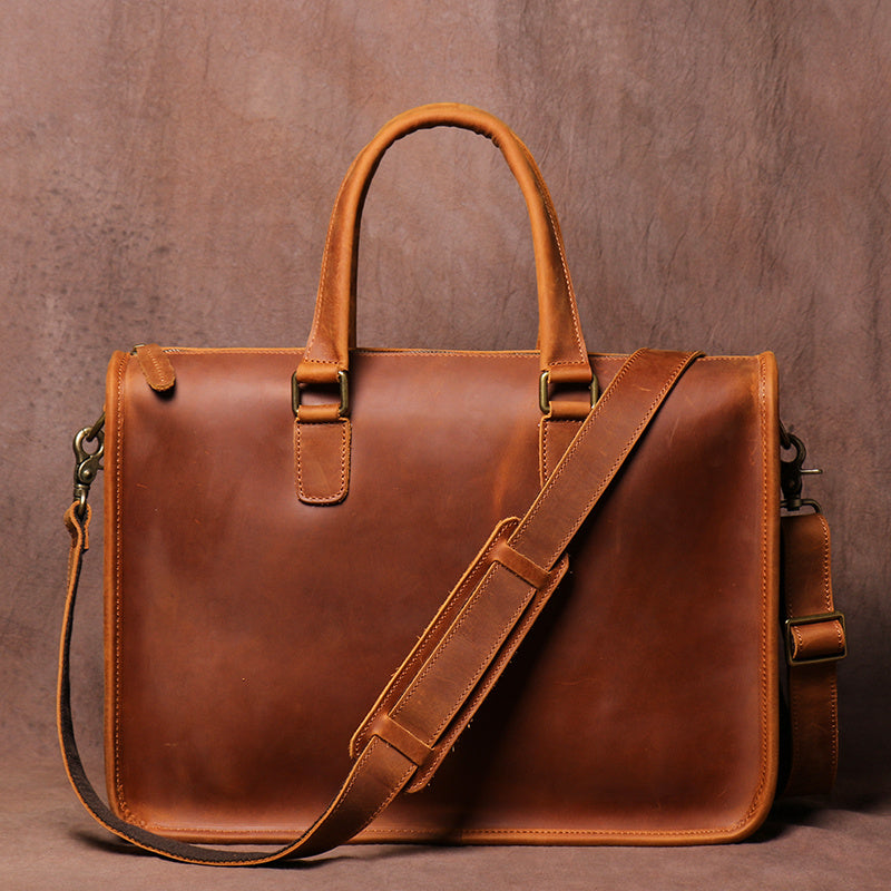 Crazy Horse Leather Men&