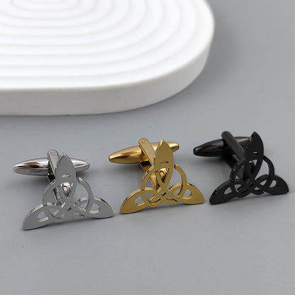Geometric Triangle Symmetrical Hollow Men&