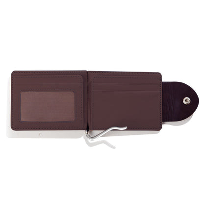 PU Leather Wallet Short Fashion Men&