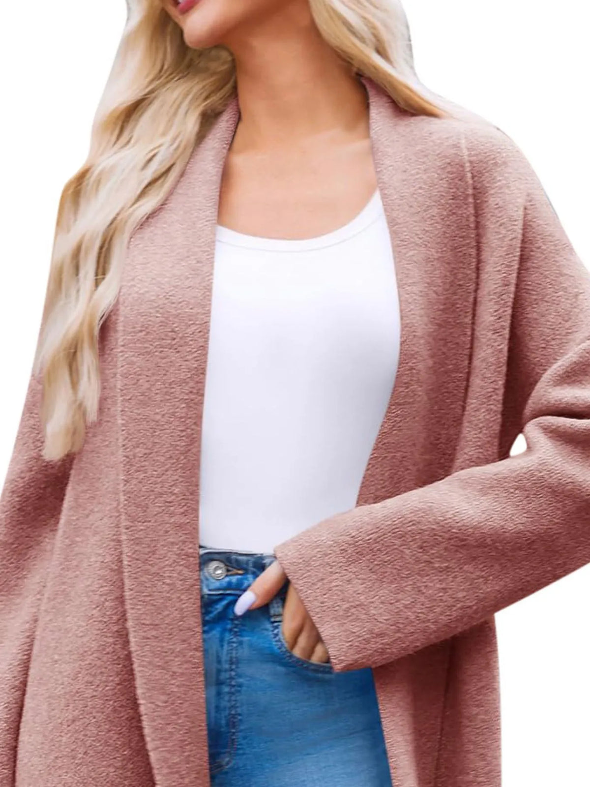 Open Front Longline Coat