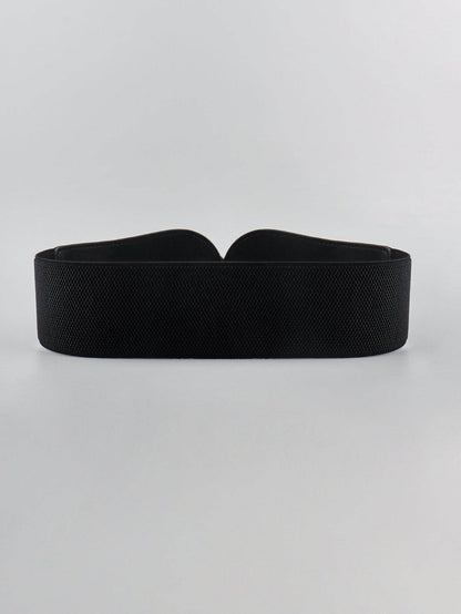PU Elastic Wide Belt for Comfortable Fashion Fit