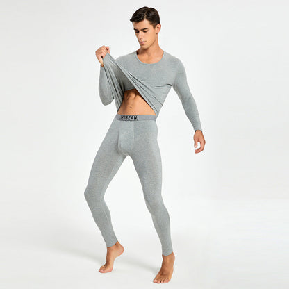 Thermal Underwear Knitted Cotton Stretchy Close-fitting Autumn Clothes And Pants