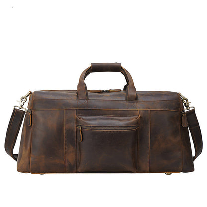 Vintage Crazy Horse Leather Men&