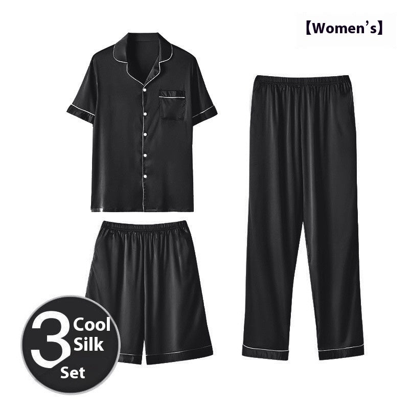Ice Silk Home Wear Suit Men&