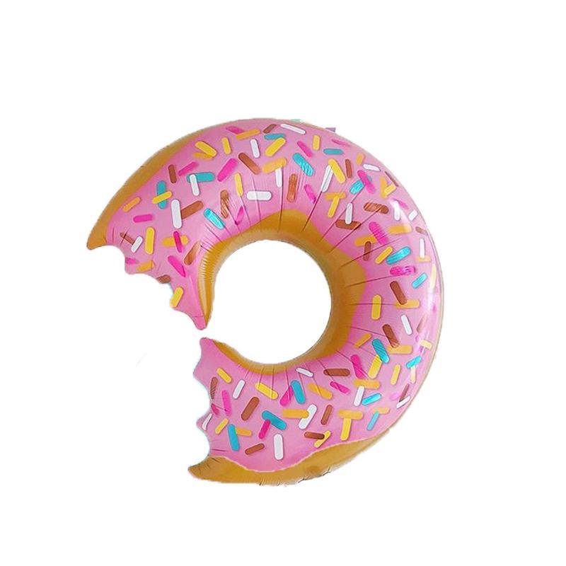 Big Popular Decorations Ballons in Donuts Lip Stick Ice Cream and Rainbow Style Balloons For Kids  Baby and Birthday Decorations Inflatable Helium